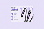 Mfish 4-in-1 Fast Charging Cable UAE – Universal Multi USB Charger