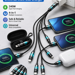 4 in 1 fast charging cable