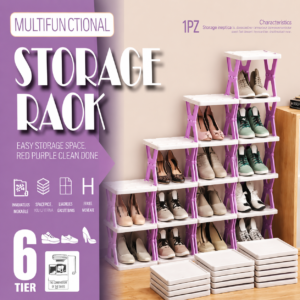 heavy duty 6 tier multifunctional storage rack – for house,